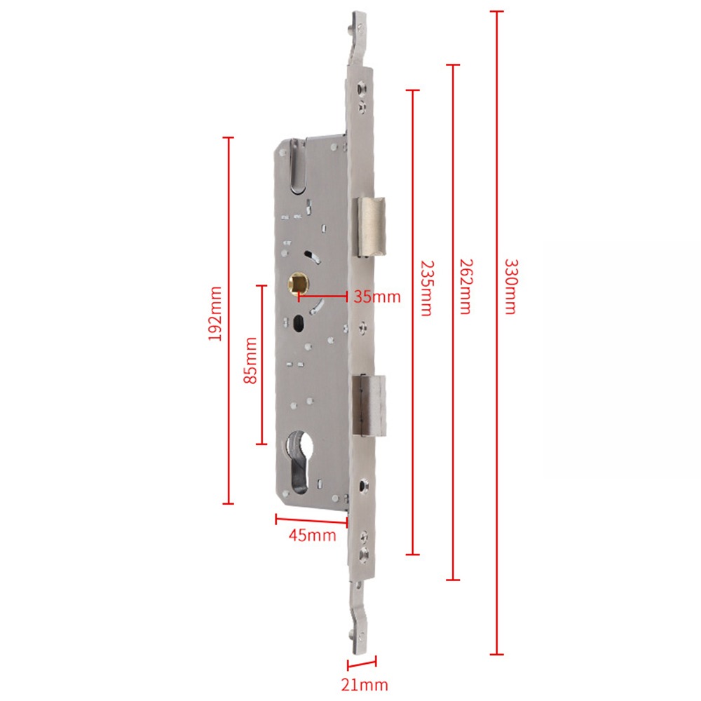 Furniture Hardware Fitting - 8520/8525/8530/8535 Aluminum Door Lock Universal Single