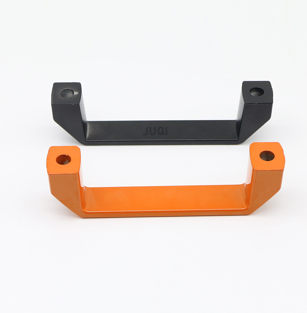 Furniture Rotating Hardware - 180mm Medium distance black orange aluminum