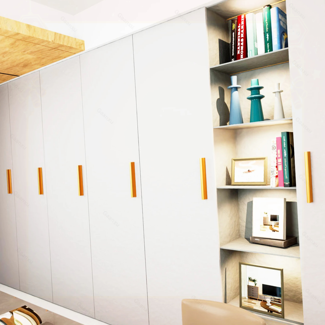 American Long Cabinet Door Han – обзор и цена Furniture Rotating Hardware