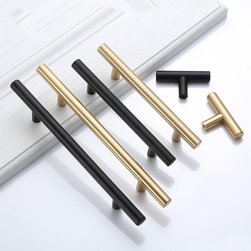 Modern Gold Brushed Straight C – обзор и цена Furniture Rotating Hardware