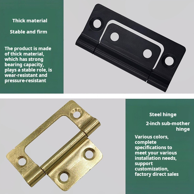 1PCS 2-inch Mother child Hinge – обзор и цена Furniture Hardware Photos