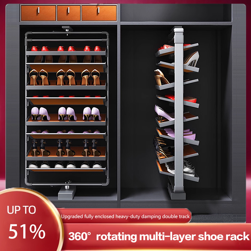 Rotating Shoe Rack 360-Degree  – обзор и цена Furniture Rotating Hardware