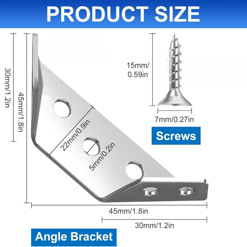 1-120Set Furniture Corner Conn – обзор и цена Furniture Hardware Fixing Screws