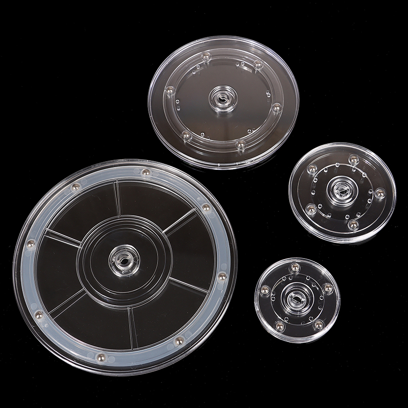 [E] Turntable Transparent Acry – обзор и цена Furniture Rotating Hardware