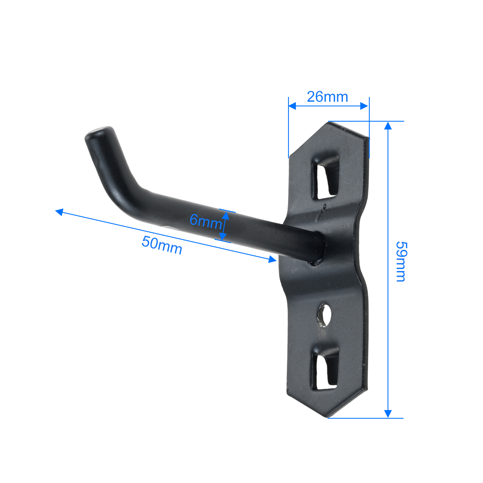 10Pcs/set 50mm Black Hole Boar – обзор и цена Furniture Hardware Fitting