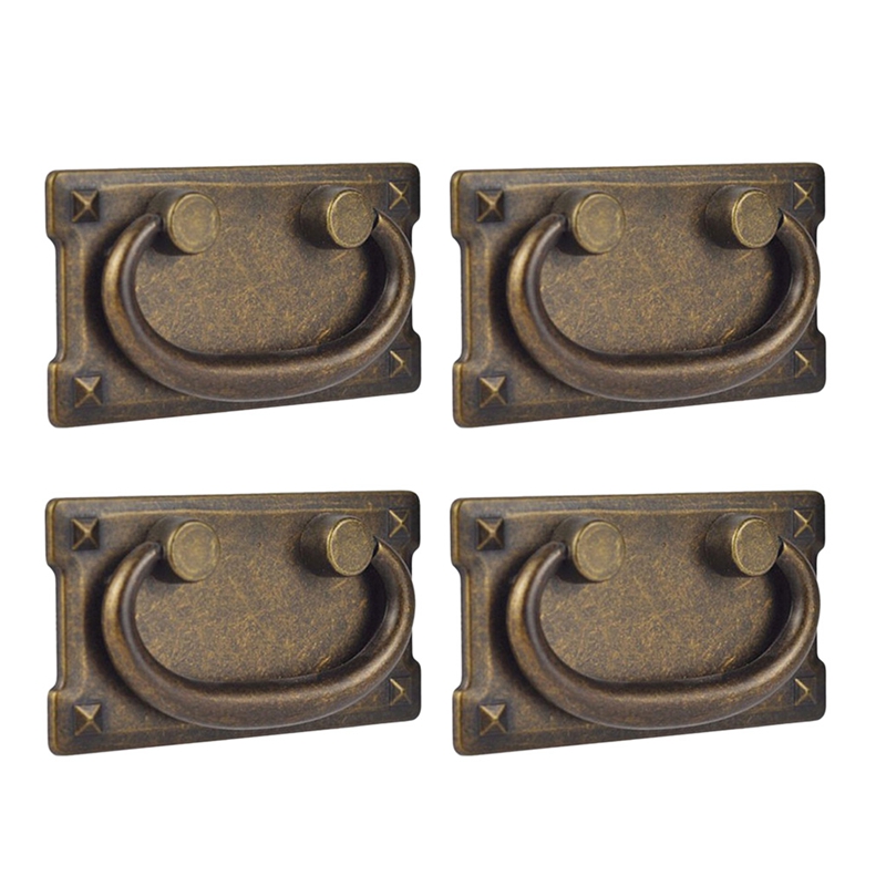 4Pcs Vintage Antique Bronze Dr – обзор и цена Furniture Hardware Factory