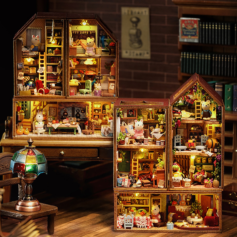 Wooden Dollhouse With Furnitur – обзор и цена Qh Furniture