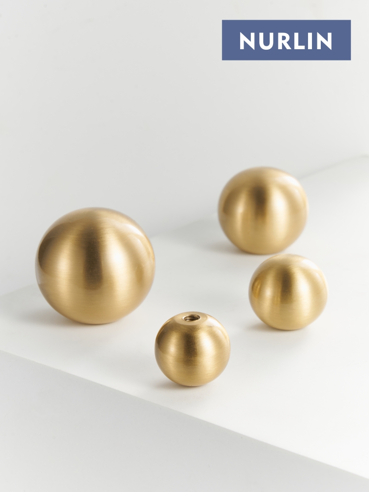 Nurlin Brass Round Ball Foot C – обзор и цена Furniture Hardware Factory