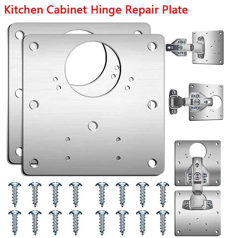 2/10Pcs Sets Hinge Repair Plat – обзор и цена Furniture Hardware Fixing Screws