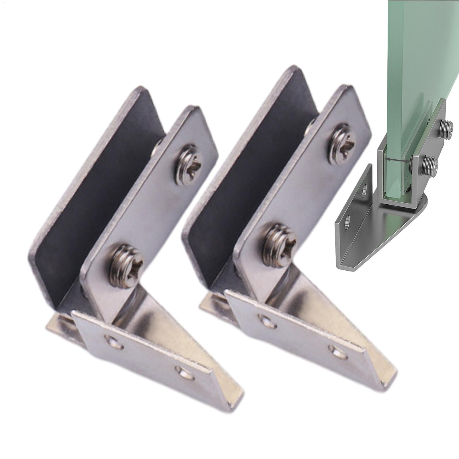 2pcs Non-Perforated Glass Door – обзор и цена Furniture Rotating Hardware