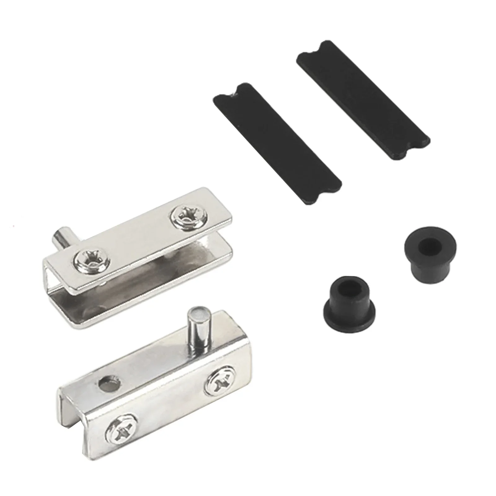 2Pcs Glass Pivot Hinge Rotatio – обзор и цена Furniture Rotating Hardware