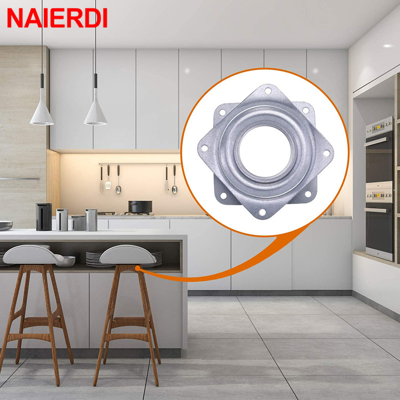 NAIERDI 3 inch Swivel Plates F – обзор и цена Furniture Rotating Hardware