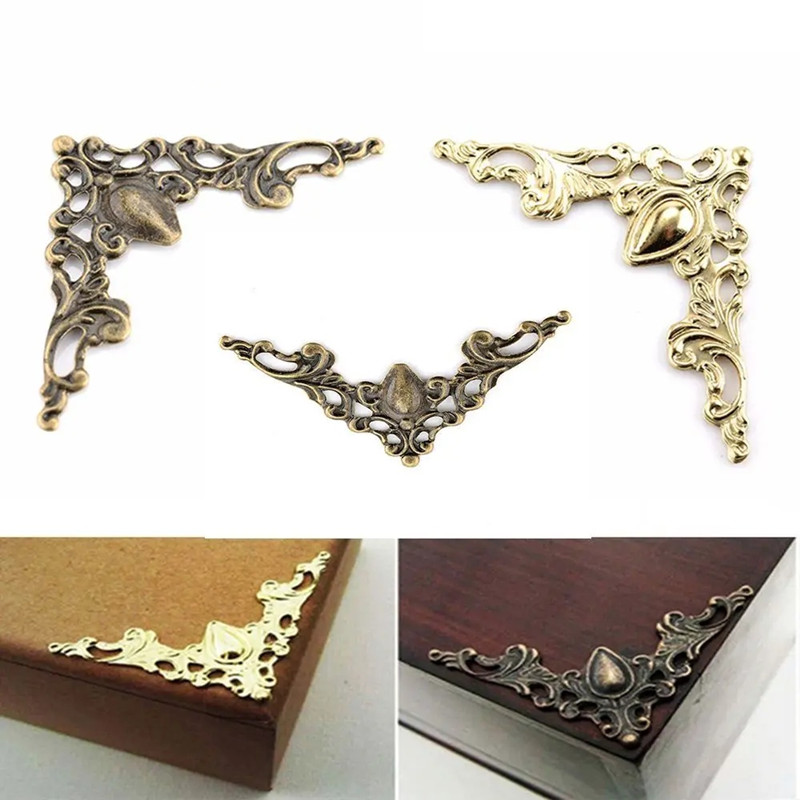4PCS Metal Angle Corner Bracke – обзор и цена Furniture Hardware Photos