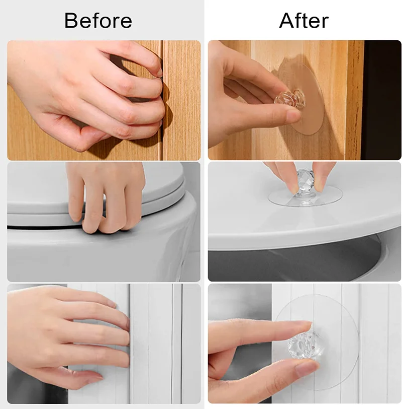 2/10Pcs Punch-free Drawer Knob – обзор и цена Furniture Hardware Factory