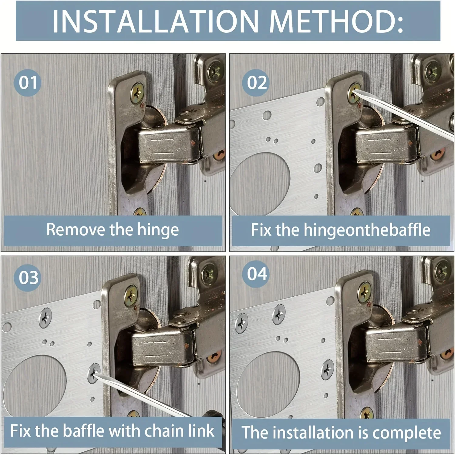 4-piece cabinet hinge repair p – обзор и цена Furniture Hardware Fixing Screws