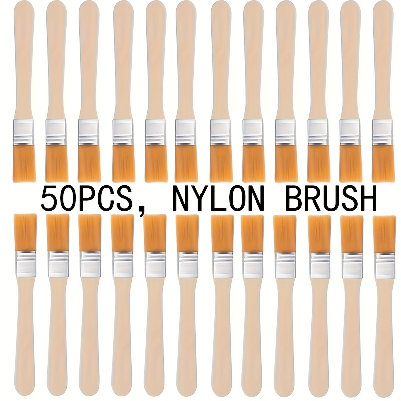 50pcs Nylon Paint Brushes with – обзор и цена Furniture Hardware Factory