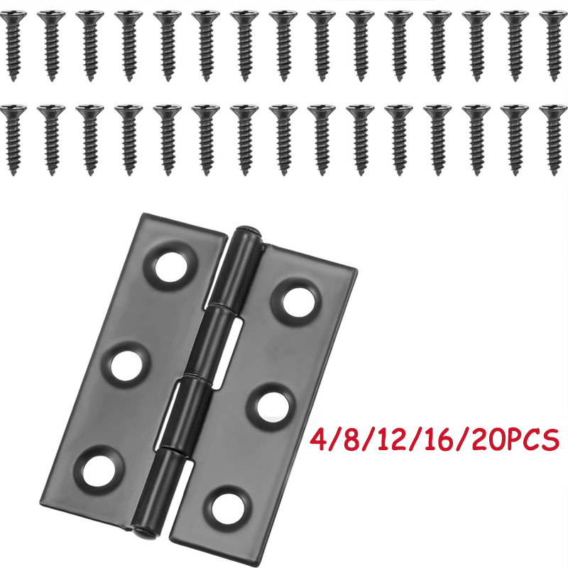 WV Black Door Hinges Stainless – обзор и цена Furniture Hardware Fixing Screws