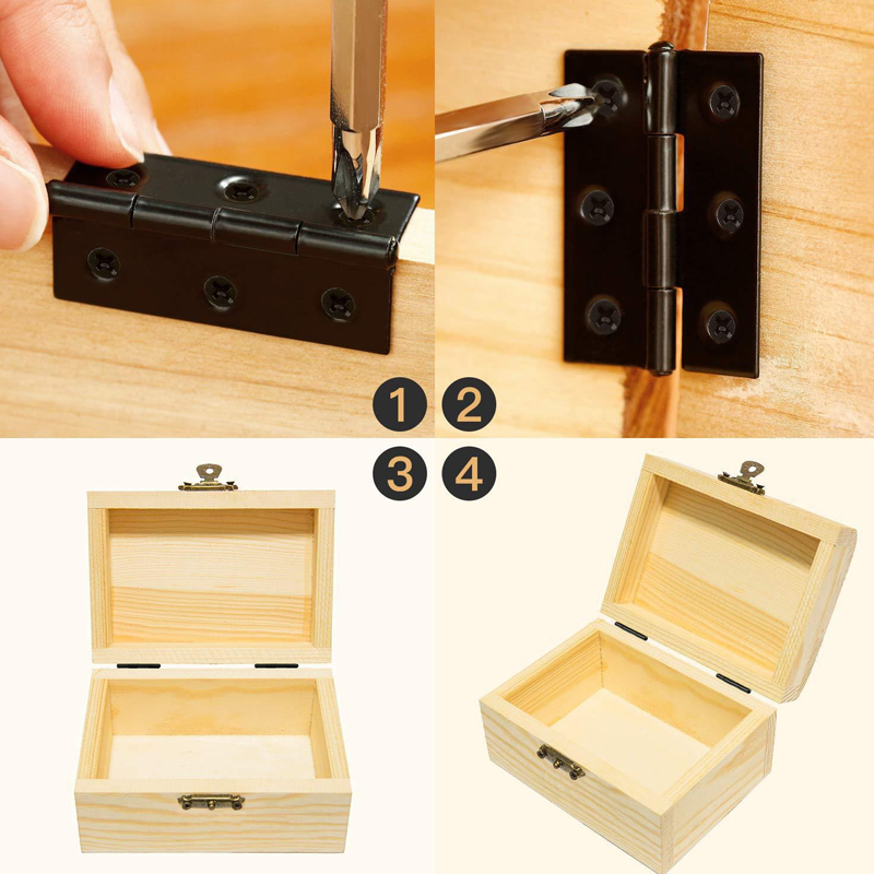 WV Black Door Hinges Stainless – обзор и цена Furniture Hardware Fixing Screws